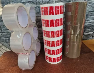 18 rotoli nastro adesivo assortiti