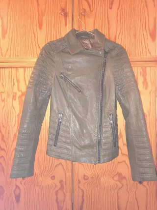 Chaqueta Piel Auténtica Verdep