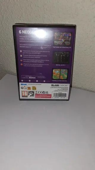 Evercade Neogeo Arcade 3 Cartucho