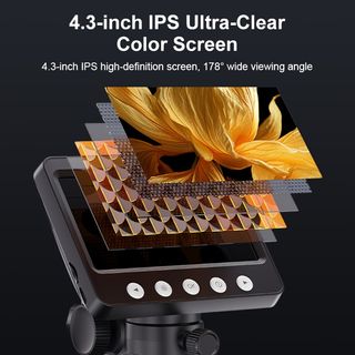 Microscopio Digital 10.92cm 1000X HD 1080P