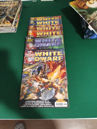 Conjunto revistas White drawf