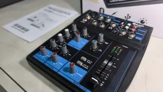 Mesa de Sonido L&Y MX-05 Compacta 5-Canales