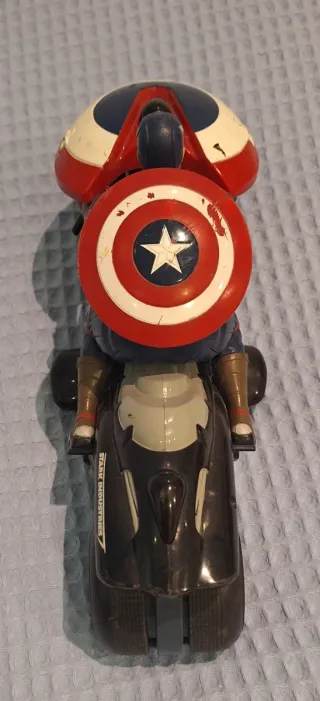 Moto de Juguete Capitán América