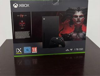 Xbox Series X + Mando Azul Shock Blue