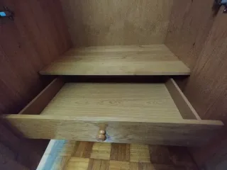 Armario tres puertas madera maciza