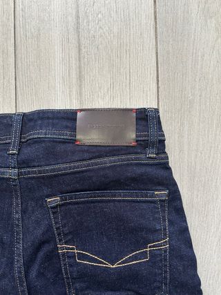 Calças Slim Fit Sacoor Azuis