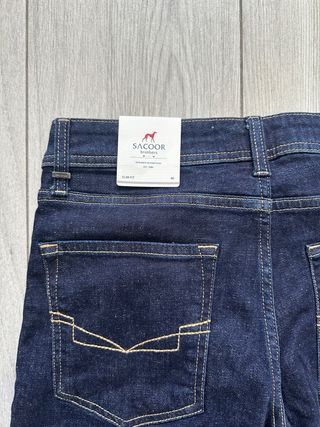 Calças Slim Fit Sacoor Azuis