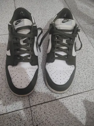 Zapatillas Nike Dunk Low Verde y Blanco