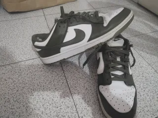 Zapatillas Nike Dunk Low Verde y Blanco