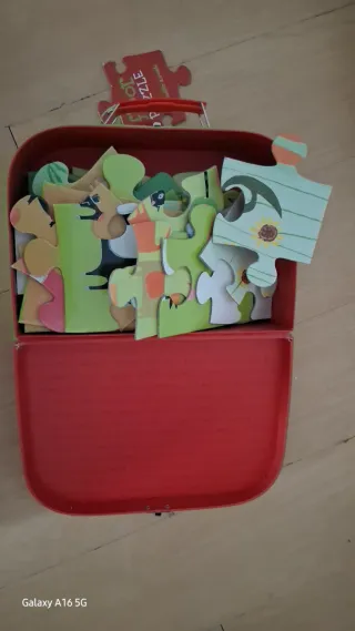 Puzzle de suelo Imaginarium números animales