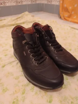 Zapatos KangaRoos Hombre Marrón/Gris