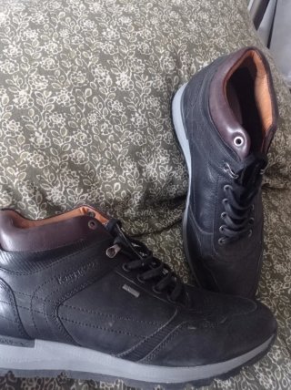 Zapatos KangaRoos Hombre Marrón/Gris