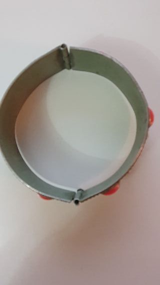 Antico Bracciale in metallo con pietre inizi 900