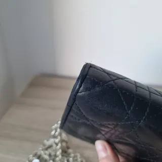 Bolso Cartera Lady Dior Piel Negro