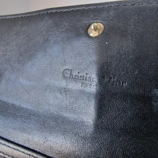 Bolso Cartera Lady Dior Piel Negro