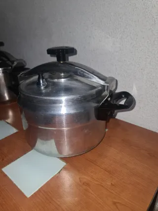 Olla a presión inoxidable