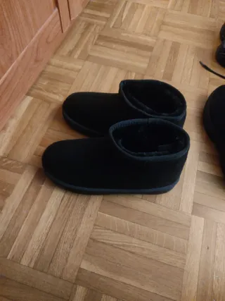 Botas de invierno negras talla 38