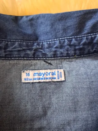 Vestido Vaquero Mayoral Tulle