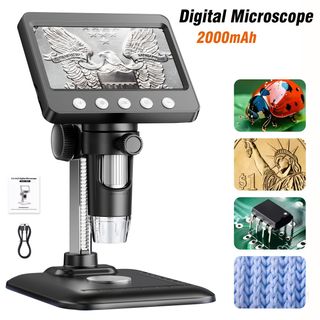 Microscopio Digital 10.92cm 1000X HD 1080P