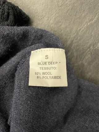 Abito da donna a maniche corte in lana e pizzo