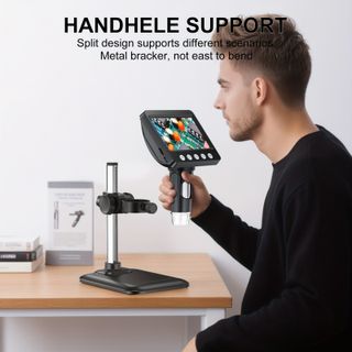 Microscopio Digital 10.92cm 1000X HD 1080P