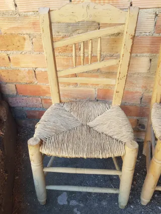 2 Sillas Antiguas Enea