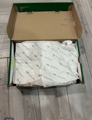 Zapatillas Lacoste Blancas y Verdes