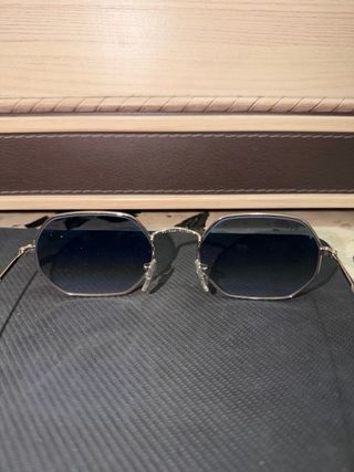 Ray-Ban Iconici Occhiali da Sole Argento Nero