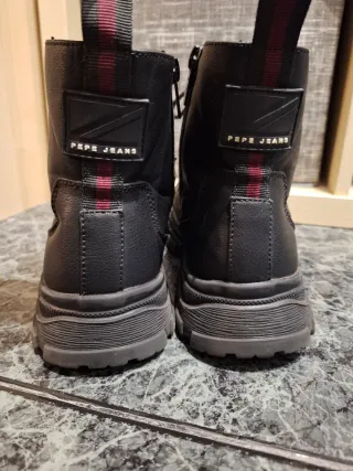 Botas Pepe Jeans Piel Negras