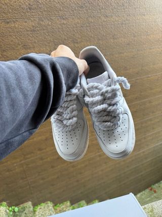 Nike Air Force 1 Blancas Rope Laces