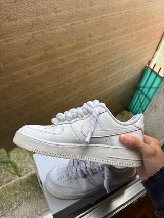 Nike Air Force 1 Blancas Rope Laces