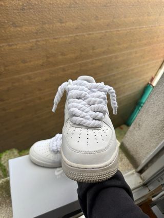 Nike Air Force 1 Blancas Rope Laces