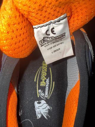 Zapatillas U-Power Gris y Naranja