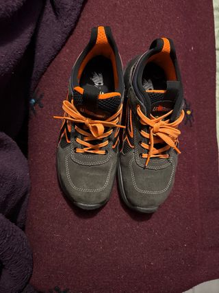 Zapatillas U-Power Gris y Naranja