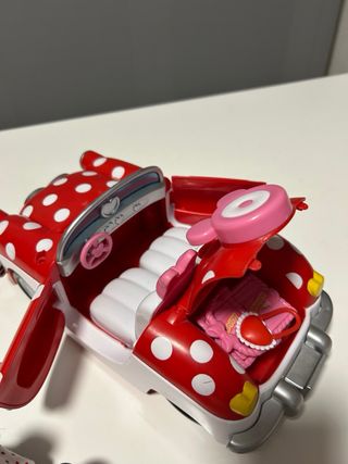 Muñecas Minnie con Coche