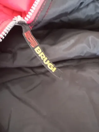 Mono de esquí rojo tacto seda