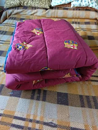 Edredón Oficial FC Barcelona Azul