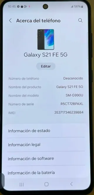 Samsung Galaxy S21 FE 5G