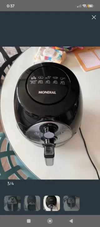 Freidora de aire Mondial Family 3.2L