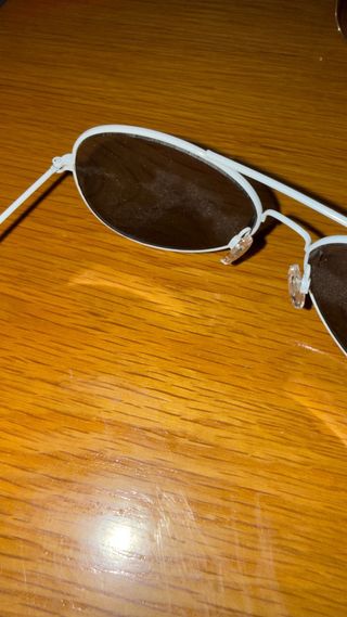 Gafas aviador H&M blancas y negras
