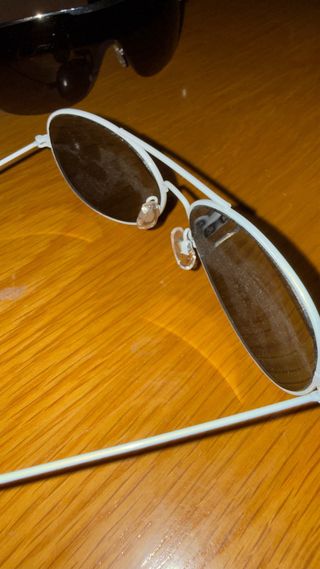 Gafas aviador H&M blancas y negras