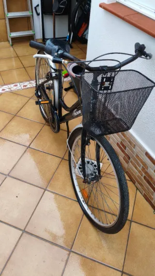 Bicicleta Paseo Fairway Negra