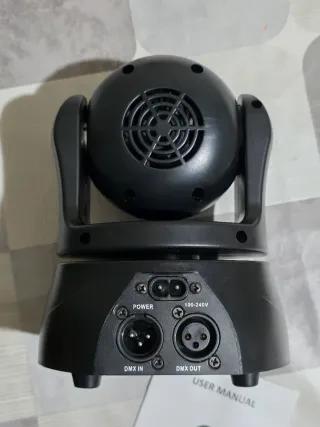 Cabeza Móvil Moving Head Beam 4 en 1 Luces RGBW