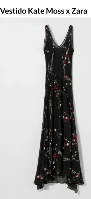 Vestido Seda Kate Moss x Zara T/S