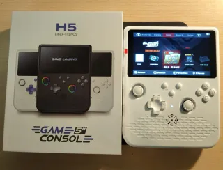 Consola Portátil H5 Blanca nueva