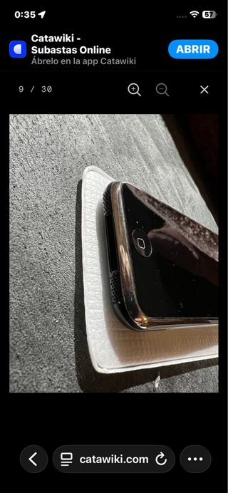 iPhone 2G 1ª Generación Negro