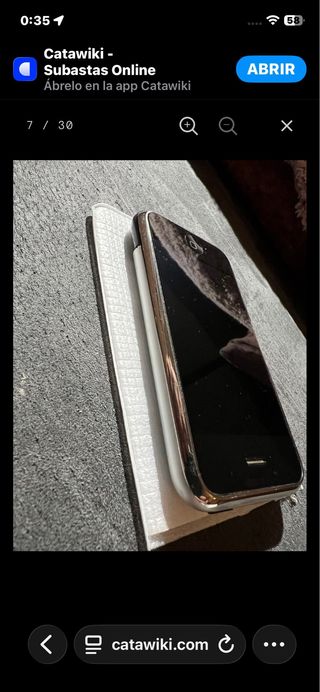 iPhone 2G 1ª Generación Negro