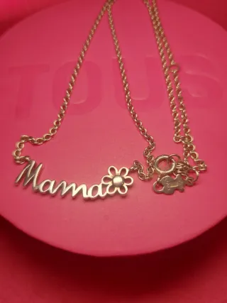 Collar Tous Plata Mamá Flor