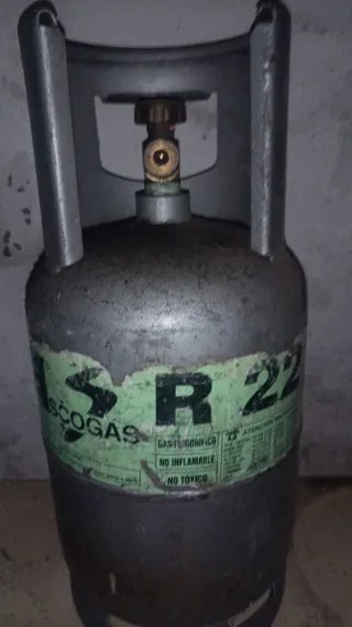 Botella Gas R22 Vacia