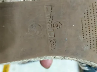 Sandalias niña beige y azul Talla 35